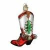 New 🔔 Traditions 🎁 Christmas Cowboy Boot Ornament 😀