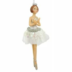 Flash Sale 🌟 Traditions Silver Bodice Red Ballerina Ornament 😍