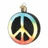 New ✔️ Traditions Peace Sign Ornament 💯 -Nutcracker Ornaments Shop 36152