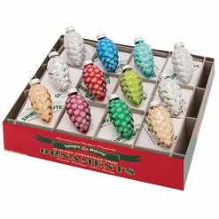 Best reviews of 🧨 Traditions Holiday Splendor Pine Cone Ornaments Set/12 🤩