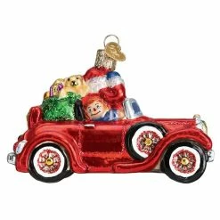 Coupon 🤩 Traditions Santa In Antique Car Ornament 🌟 -Nutcracker Ornaments Shop 40302b