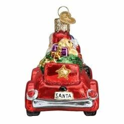 Coupon 🤩 Traditions Santa In Antique Car Ornament 🌟 -Nutcracker Ornaments Shop 40302c