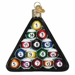 Best Pirce ๐ Traditions Billiard Balls & Rack Ornament ๐ฅ