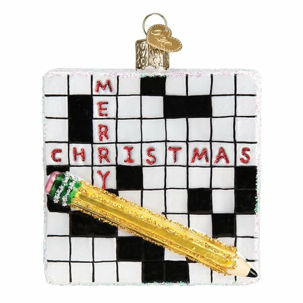 Deals 𧨠Traditions Crossword Puzzle Ornament π 3 Deals 𧨠Traditions Crossword Puzzle Ornament π