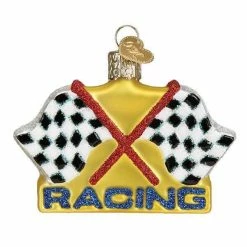 Brand new 🌟 Traditions Racing Flags Ornament 👍