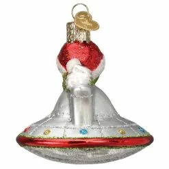 New 🤩 Traditions 🎅 Christmas UFO Ornament 🥰 -Nutcracker Ornaments Shop 46105c