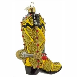 Best Pirce ✔️ Traditions Gold Boot With Spur Ornament ❤️