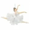 Hot Sale 💯 Traditions White Leaping Ballerina Ornament 🛒