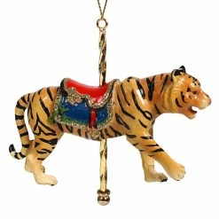 Budget ⭐ Traditions Tiger Carousel Ornament 👏