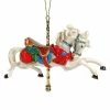 Cheapest 🔥 Traditions White Galloping Carousel Horse Ornament 🥰 -Nutcracker Ornaments Shop C8523w