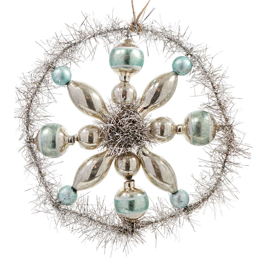 Budget ๐คฉ Traditions Red Hand-Painted Mercury Glass Ornament With Tinsel โ๏ธ 3 Budget ๐คฉ Traditions Red Hand-Painted Mercury Glass Ornament With Tinsel โ๏ธ