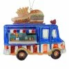 Best Sale ✔️ Traditions Glass Hot 🐶 Dog Truck Ornament 🛒