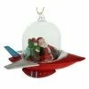 Best Sale ⭐ Traditions Mid-Century Spaceship Santa With Presents Ornament ⌛ -Nutcracker Ornaments Shop E0326b