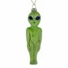 New 👍 Traditions Little Green Alien Ornament ❤️ -Nutcracker Ornaments Shop GO 3081