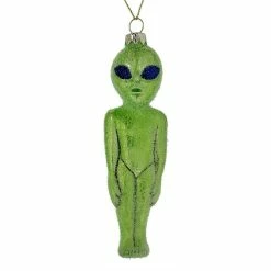 New 👍 Traditions Little Green Alien Ornament ❤️