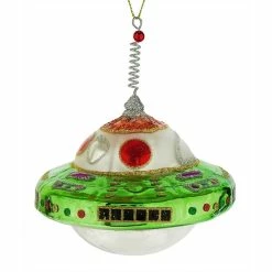 Brand new 😍 Traditions Green UFO Ornament 😀