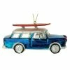 Wholesale 🥰 Traditions Vintage Blue Station Wagon With Surfboard Ornament 😉 -Nutcracker Ornaments Shop GVCG0270b