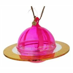 Best Sale 🥰 Traditions Pink Ringed Planet Ornament ✔️