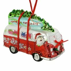 Coupon 😀 Traditions Blue 🔔 Christmas Beach Van Ornament 😀 -Nutcracker Ornaments Shop GVTT0853rb