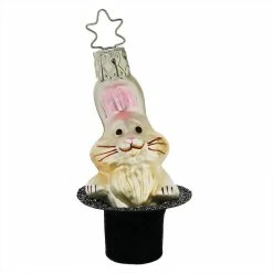 Promo 💯 Traditions TA-DAAA!! Bunny In Magician's Hat Ornament ⭐