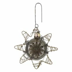 Deals 🎁 Traditions Bronze Wire Wrapped Mercury Glass Star Ornament 😉