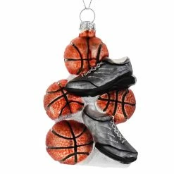 Deals ⌛ Traditions Stacked 🏀 Basketballs Ornament ⌛
