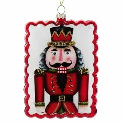 Cheap ⭐ Traditions Flat Red Nutcracker Ornament ❤️