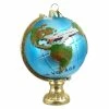 Best Pirce ❤️ Traditions Travel Globe With Airplane Ornament 😍 -Nutcracker Ornaments Shop NB1069