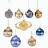 Best Sale 🔥 Traditions Solar System Plantetary Glass Ornaments Set/9 👏