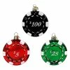 Cheapest ๐ Traditions Casino Chips Ornaments Set/3 ๐ 2 Cheapest ๐ Traditions Casino Chips Ornaments Set/3 ๐ -Nutcracker Ornaments Shop NB1645