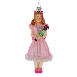 Wholesale 🛒 Traditions Glittered Clara With Nutcracker Ornament 🎁