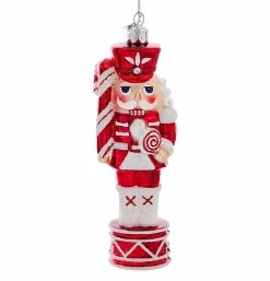 Promo 😀 Traditions Nutcracker On Red Drum Ornament 😉