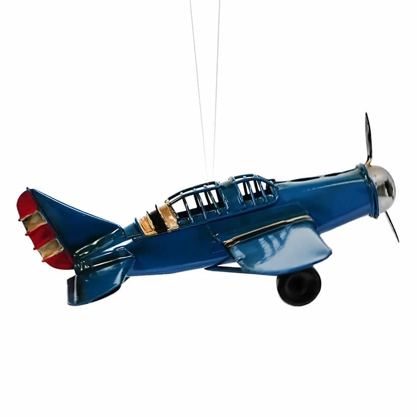 Cheapest π Traditions Blue Single Prop Plane Ornament π― 4 Cheapest π Traditions Blue Single Prop Plane Ornament π― - Image 2
