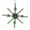 Best Sale 👏 Traditions Turquoise & Silver Snowflake Ornament 🛒 -Nutcracker Ornaments Shop ORN73627