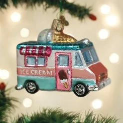Best Pirce 🎉 Traditions Ice Cream Truck Ornament 😉 -Nutcracker Ornaments Shop OW46106c