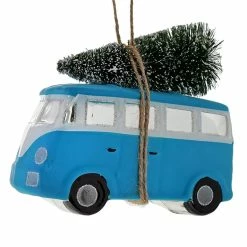 Best reviews of ๐ Traditions Blue Van With ๐ Christmas Tree Ornament ๐