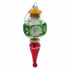 Budget 🥰 Traditions Red, Gold & Green Finial Ornament 😉 -Nutcracker Ornaments Shop RH202399
