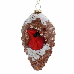 Outlet โญ Traditions Cardinal In Pine Cone Ornament ๐