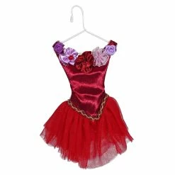 Cheap 🤩 Traditions Red Polyester Tutu Ornament ✔️