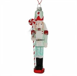 Budget ⌛ Traditions Aqua Retro Mint Nutcracker Ornament 🌟