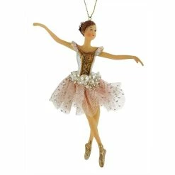 Brand new 😍 Traditions Pink & Gold Ballerina Ornament ✔️