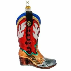 Cheap ⌛ Traditions Western Cowgirl Boot Ornament ✨