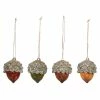 Best Pirce ๐ Traditions Fall Glittered Acorn Mini Ornaments Set/4 ๐ 1 Best Pirce ๐ Traditions Fall Glittered Acorn Mini Ornaments Set/4 ๐ -Nutcracker Ornaments Shop TF1270