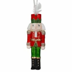 Promo π Traditions Green Traditional Nutcracker Ornament π