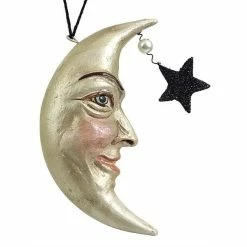 New 💯 Traditions Man In The Moon Ornament 😉